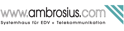 www.ambrosius.com - Systemhaus für EDV + Telekommunikation