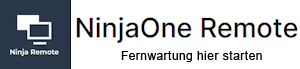NinjaOne Fernwartung starten